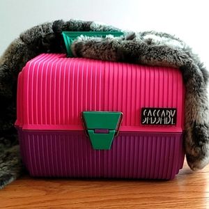 Vintage 80's Sassaby Cosmetic Case💗